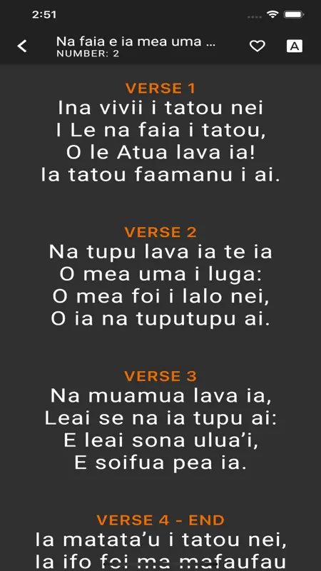 Samoan Hymn screenshot 2 of 10