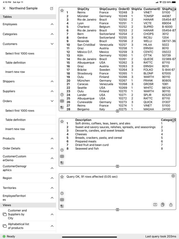 MSSQL Commander for iPadのおすすめ画像1