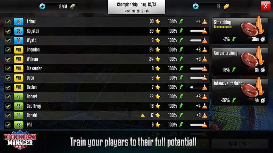 #4. Touchdown Manager (iOS) 由: Sweet Nitro SL