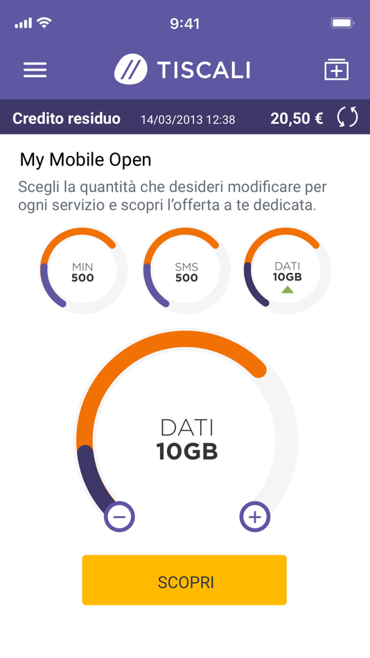 #7. MyTiscali (iOS) Podle: Tiscali Italia SpA