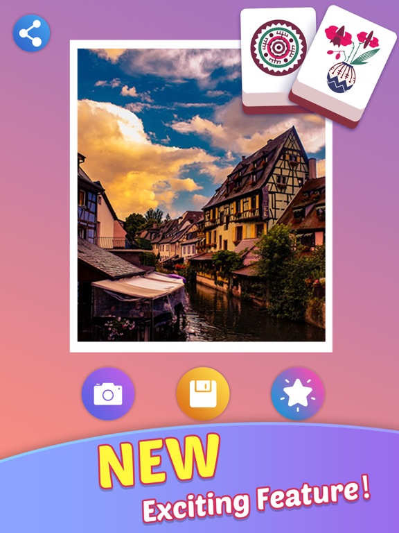 Mahjong Tours iPad screenshot