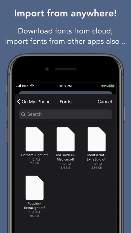 All Fonts : Install Any Fonts