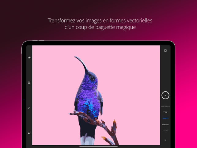 ‎Adobe Capture:Outil pour Ps,Ai Capture d'écran