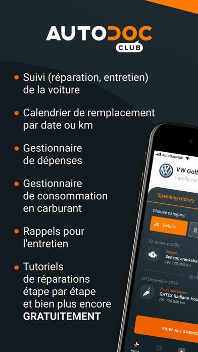 Screenshot #1 pour AUTODOC CLUB - Entretien auto