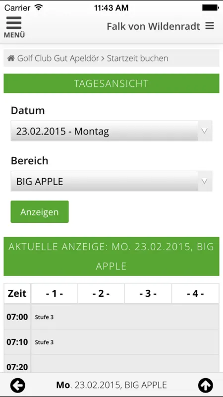 PC CADDIE Golf Club App screenshot 2 of 5