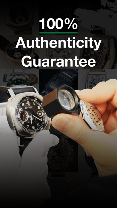 Timepeaks Luxury Watch Auction Screenshot