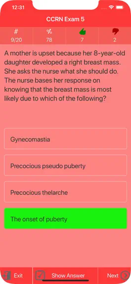 Game screenshot CCRN Nursing Quiz hack