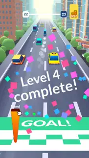 squeezy car - traffic rush iphone screenshot 4