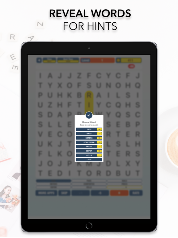 Word Search Fun Puzzle iPad screenshot