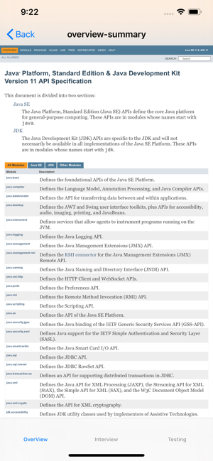 API of Java SE 11(圖2)-速報App