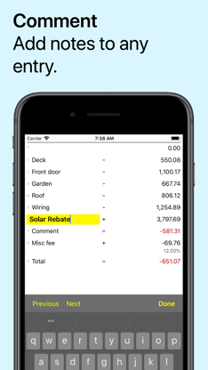 Digits Tape Calculator screenshot 4