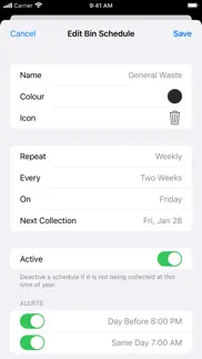 bin day alert iphone bildschirmfoto 4