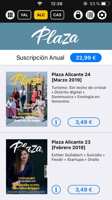 Revista Plaza Screenshot