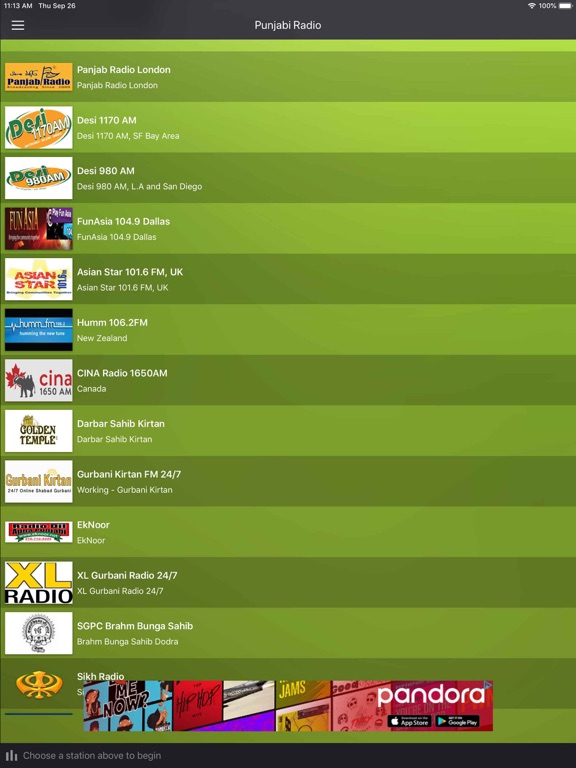 Screenshot #6 pour Punjabi Radio - Punjabi Songs