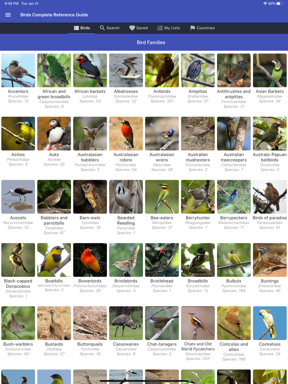 Screenshot #4 pour Birds Complete Reference Guide