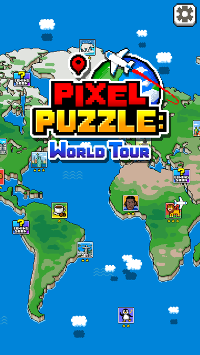 Screenshot #1 pour Pixel Puzzle: World Tour