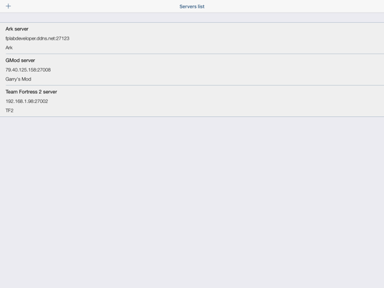 Screenshot #6 pour RCON Game Server Admin Manager