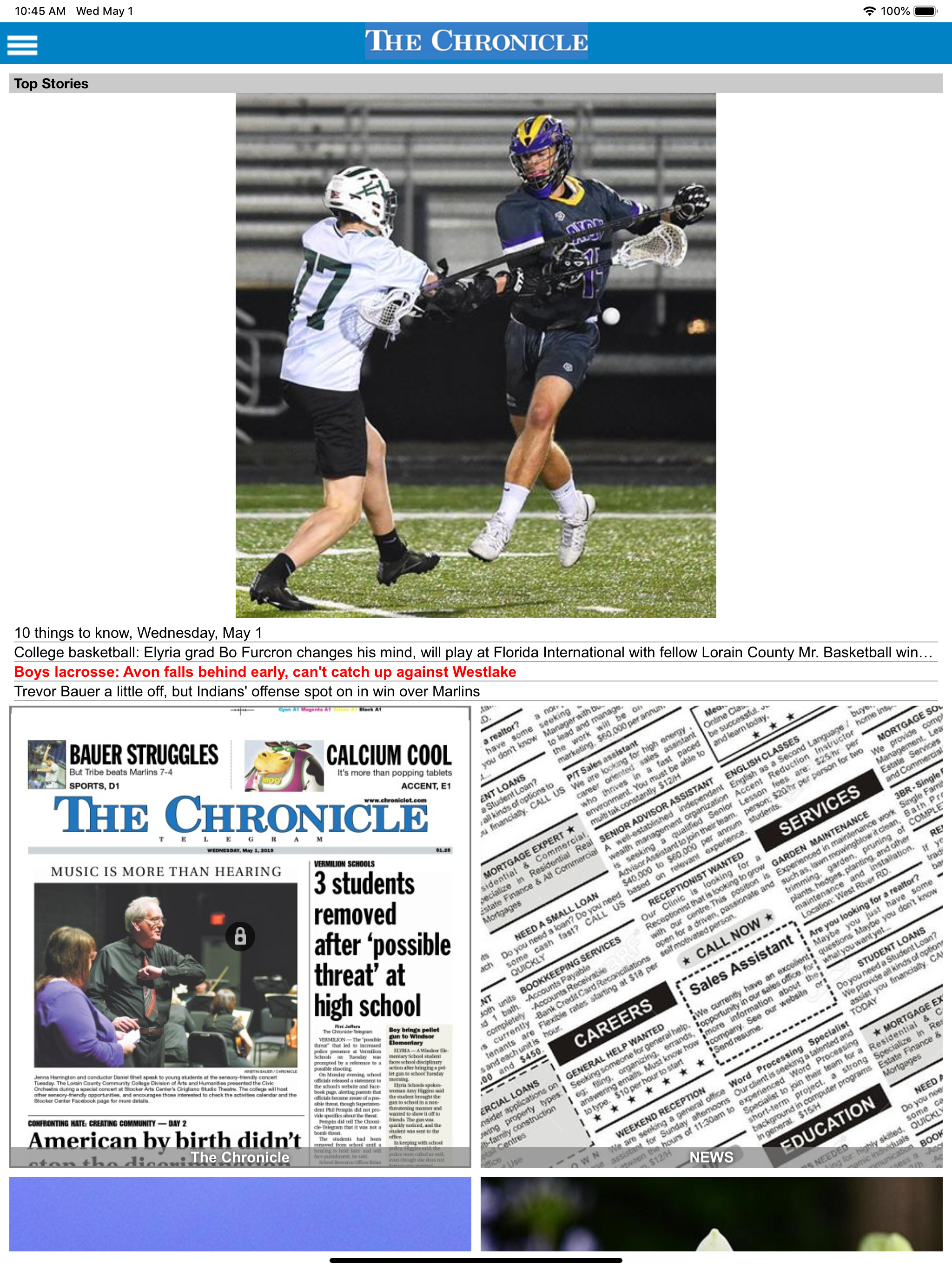 Chronicle Telegram Eedition screenshot 8