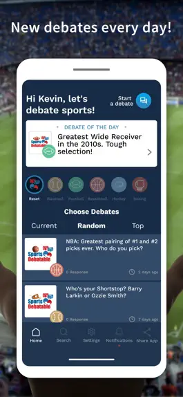 Game screenshot Sports Debatable apk