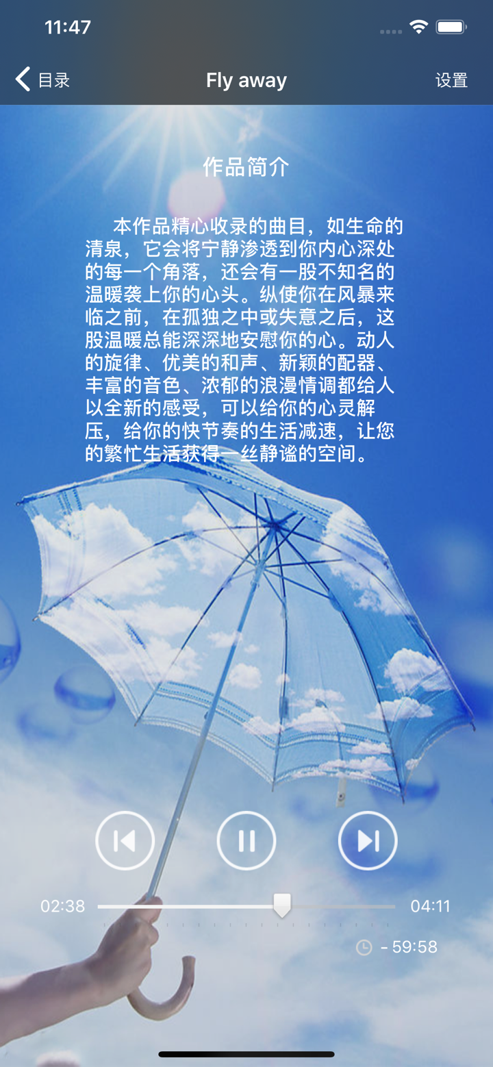 轻音乐 - 精选纯音乐 screenshot 1