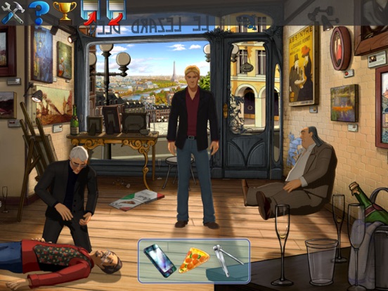 Broken Sword 5 iPad app afbeelding 1