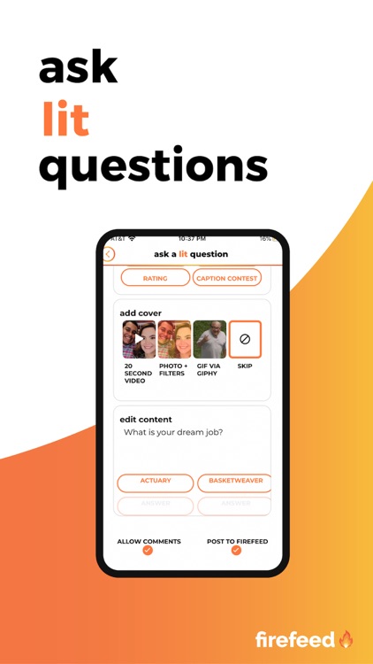 firefeed: lit questions