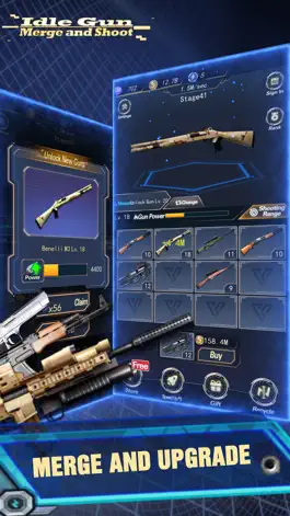 Game screenshot Idle Gun-Merge and Shoot apk