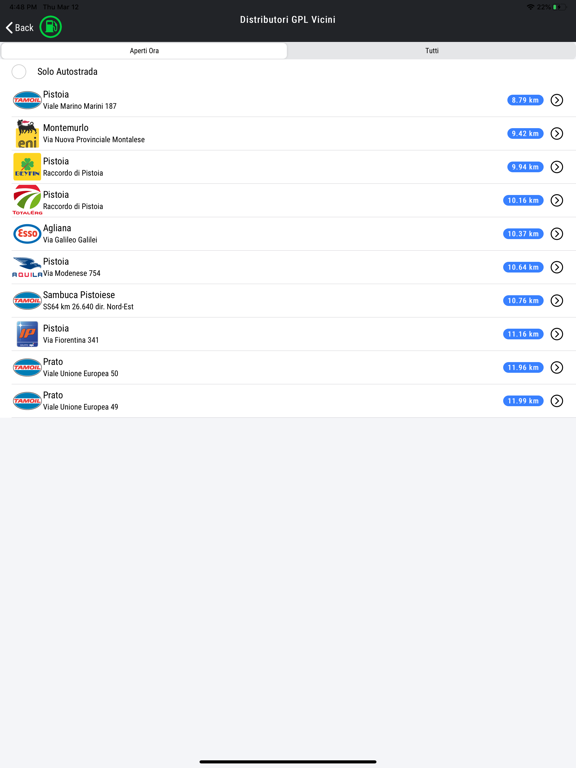 Screenshot #5 pour Cerca Gas Auto