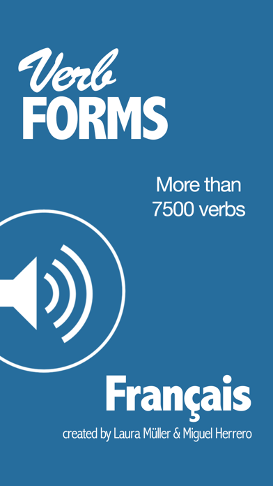 French Verbs & Conjugation - VerbForms Français Screenshot 1