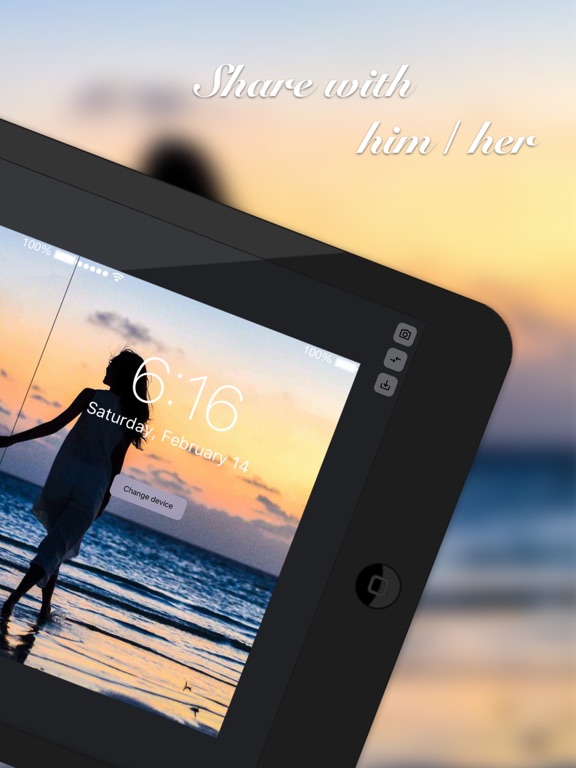 Screenshot #5 pour Couple Lock Screen