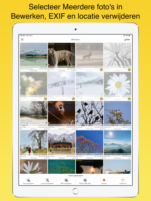 EXIF Viewer by Fluntro iPad app afbeelding 3