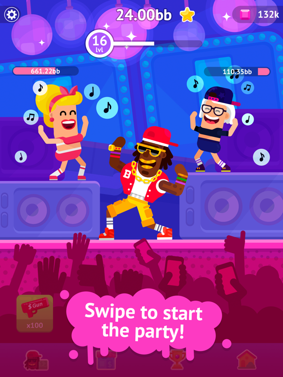 Screenshot #1 for Partymasters - Fun Idle Game