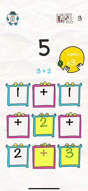 ‎MathxCreature:Math Puzzle Game Screenshot