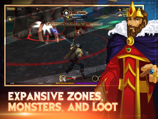 AdventureQuest 3D MMORPG iPad app afbeelding 2