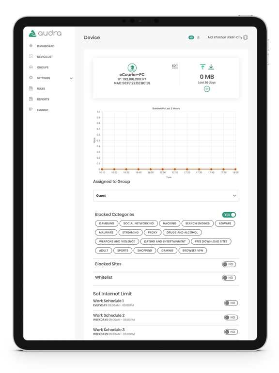 Audra - Digital Wellness iPad screenshot 6 - Lifestyle app