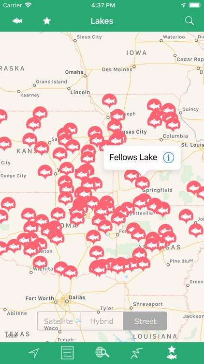 Missouri, Kansas, Oklahoma, AR