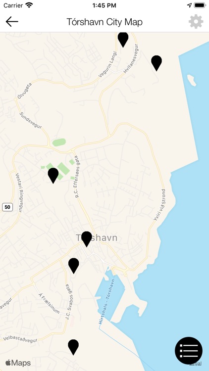 Tórshavn City Map screenshot-4