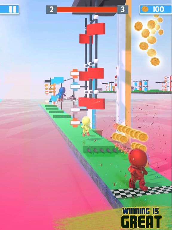 Screenshot #6 pour Fun Jetpack Race 3d