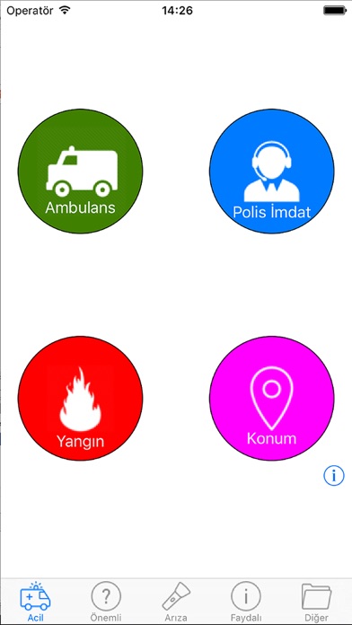Önemli Telefonlar Screenshot