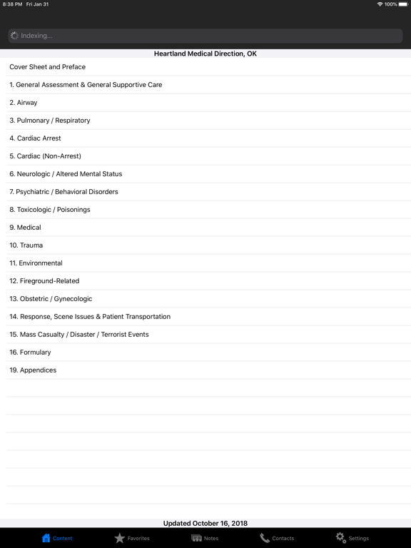 Heartland Medical Direction iPad screenshot 2 - Medical app