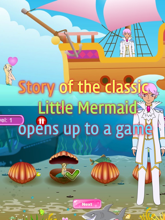 Screenshot #5 pour Little Mermaid finding game