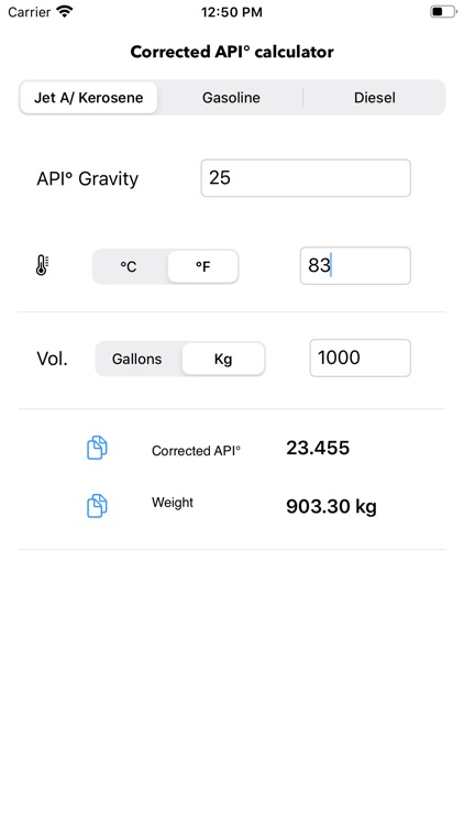 API Gravity Calc screenshot-2