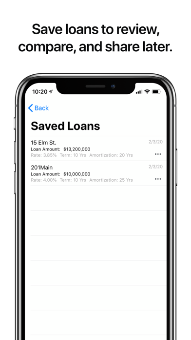 Crunched - Loan Calculator screenshot 4