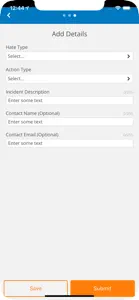 Hate Incident Reporting System screenshot #3 for iPhone
