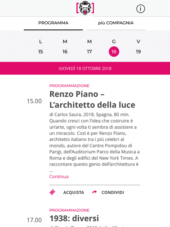 Screenshot #6 pour Cinema La Compagnia