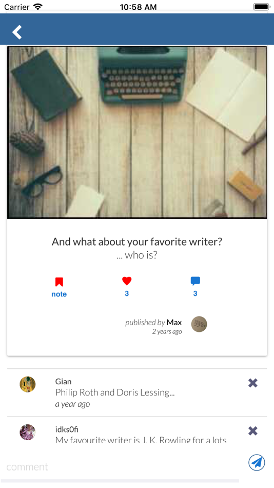 #7. Readappy (iOS) 由: Giancarlo Giuliani