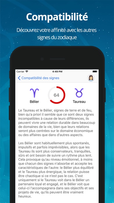 Screenshot #3 pour Horoscope du Jour & Zodiaque