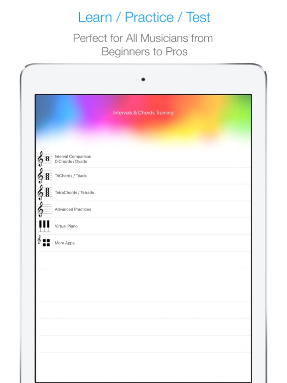 Screenshot #4 pour Ear Trainer - Pratique