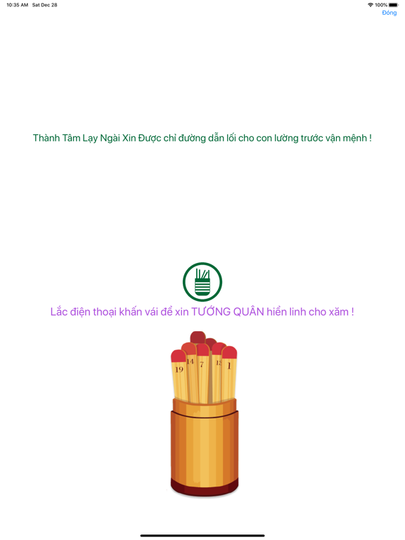 Tu Vi 2020 - Tu Vi Canh Ty iPad screenshot
