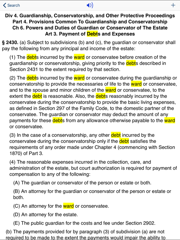 Screenshot #6 pour CA Probate Code 2025